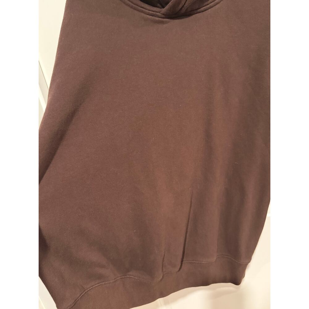 Abercrombie & Fitch Soft A&F Men’s L (women’s xl) Brown Hoodie Sweatshirt - Picture 3 of 5